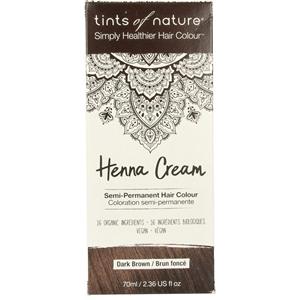 Tints Of Nature Henna cream dark brown semi permanent 70 ML
