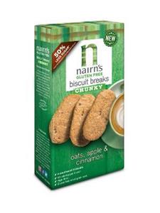 Nairns Biscuit breaks oats apple & cinnamon 160G