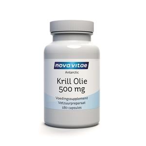 Nova Vitae Antarctic krill olie 500 mg 180 Capsules