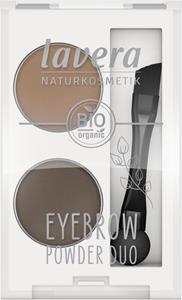 Lavera Eyebrow powder duo 1 Stuk