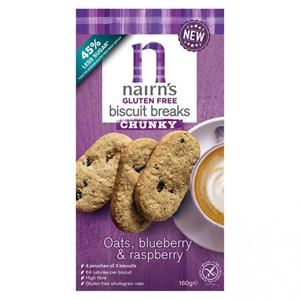 Nairns Breakfast biscuit blueberry & raspberry 160G