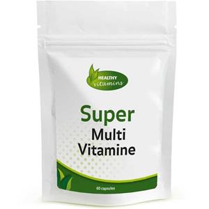 Healthy Vitamins Super Multivitamine | 60 capsules ⟹ Vitaminesperpost.nl