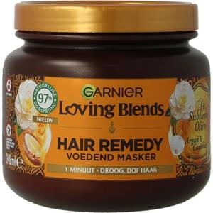Garnier Hair Garnier Loving Blends Masker Argan & Cameliaolie Subliem, 340 ml