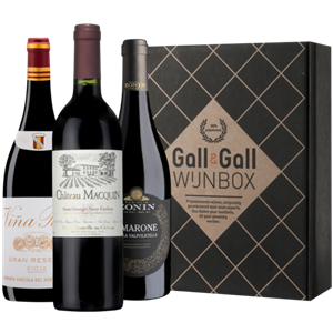 Gall & Gall Wijnbox Deluxe Rood 3X75CL