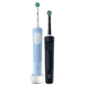 Oral-B Vitality Pro D103 Duo 4210201446514 Elektrische Zahnbürste Rotierend/Pulsierend Weiß, Blau,