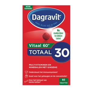 Dagravit Vitaal 60+ Multivitaminen 60 tabletten