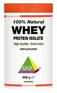 SNP Whey proteine isolate 100% natural 900 G