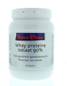 Nova Vitae Whey proteine isolaat 90% 500 Gram