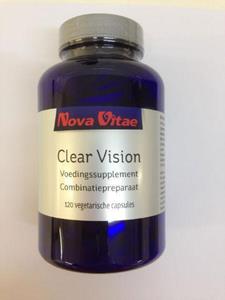 Nova Vitae Clear vision oogformule 120 Stuks
