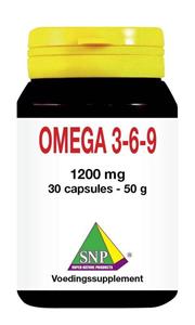 SNP Omega 3-6-9 1200 mg 30 Softgels