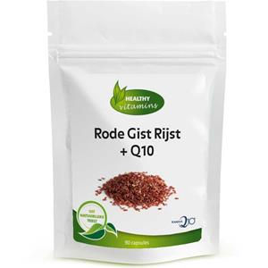 Healthy Vitamins Rode gist rijst + Q10 | 90 capsules | 30% korting | Vitaminesperpost.nl
