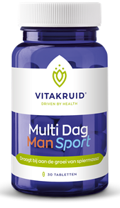 Vitakruid Multi Dag Man Sport Tabletten
