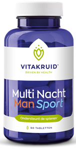 Vitakruid Multi Nacht Man Sport Tabletten