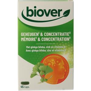 Biover Geheugen & concentratie 45 Capsules