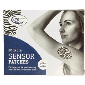 Curetape Sensor patch zebra 20 Stuks