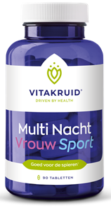 Vitakruid Multi Nacht Vrouw Sport Tabletten