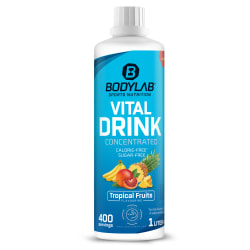 Bodylab24 Vital Drink Concentrated 2.0 - 1000ml - Tropical Fruits