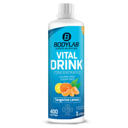 Bodylab24 Vital Zero Drink - 1000ml - Tangerine Lemon