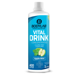 Bodylab24 Vital Zero Drink - 1000ml - Apple-Mint