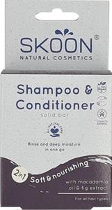 Skoon Solid shampoo & conditioner 2 in 1 90 Gram