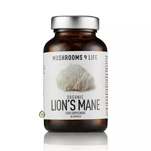 Mushrooms4Life Lion’s Mane Paddenstoelen Bio - 60caps | 