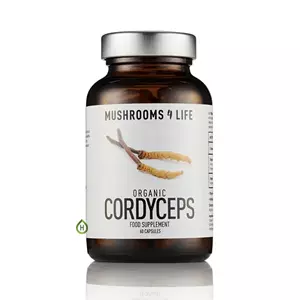 Mushrooms4Life Cordyceps Paddenstoelen Bio - 60caps | 