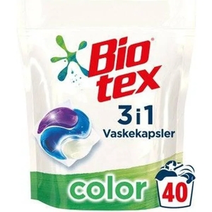Biotex 3-in-1 Pods Color - 40 wasbeurten