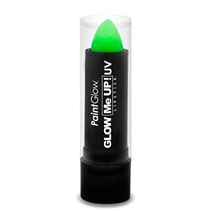 PaintGlow Lippenstift/lipstick - neon groen - UV/blacklight - 4,5 gram -