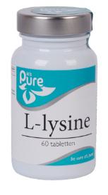 It's Pure l-lysine 60 tabl