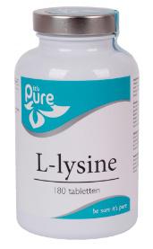 It's Pure l-lysine 180 tabl
