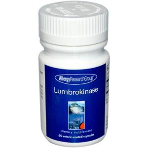 Allergy Research Group Lumbrokinase 60 Enteric-Coated Capsules - 
