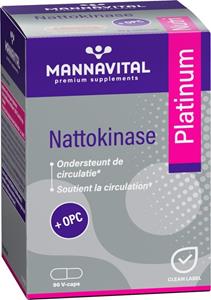 MannaVital Nattokinase platinum 90 Capsules