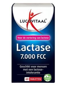 Lucovitaal Lactase 7.000 fcc 60 tabletten