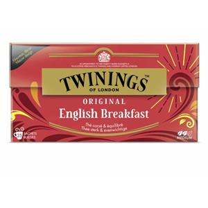 Twinings Thee English Breakfast 25 zakjes