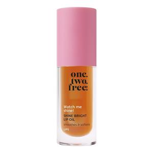 One.two.free! Stap 3: Verzorging Shine Bright Lip Oil