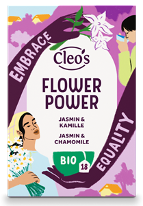 Cleo's Flower Power Jasmin & Kamille Bio
