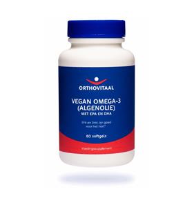 Orthovitaal Vegan omega 3 forte algenolie