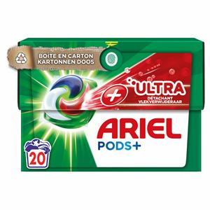 Ariel Pods Ultra Vlekverwijderaar Voordeelverpakking - 80 wasbeurten (4x20)