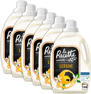 La Recette Vloeibaar Wasmiddel Verse Citrusvruchten Voordeelverpakking - 168 wasbeurten (6x28)