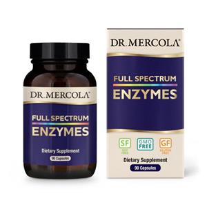 Dr. Mercola Full Spectrum Enzymes (90 Capsules) - 