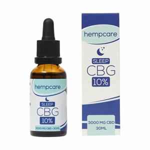 Hempcare SLEEP 10% CBG olie 30 ml