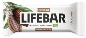Lifefood Lifebar chocolade bio raw 40 Gram