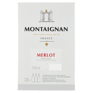 MONTAIGNAN ontaignan Merlot Box 2, 25L bij Jumbo
