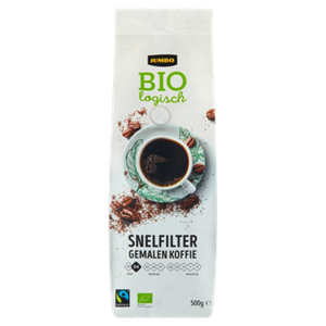 JUMBO umbo Snelfilter Koffie Biologisch 500g