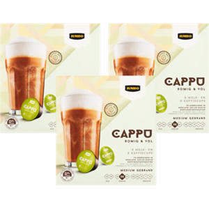 Jumbo umbo Cappuccino Dolce Gusto Compatibles 3 x 16 Cups