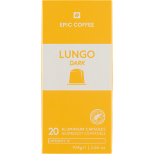 EPIC COFFEE pic Coffee Lungo Dark koffiecups 20 Stuks bij Jumbo