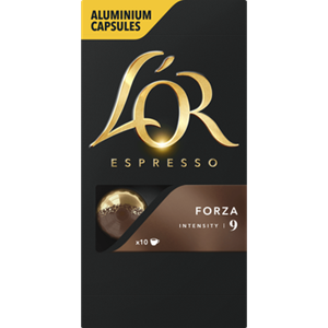 L'OR 'OR Espresso Forza Koffiecups 10 stuks bij Jumbo