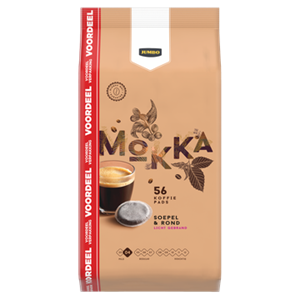 JUMBO umbo Koffiepads Mokka Voordeelverpakking 56 Stuks
