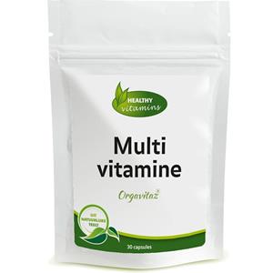 Healthy Vitamins Natuurlijke Multivitamine | 30 capsules | Vitaminesperpost.nl