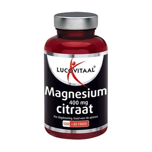Lucovitaal Magnesium Citraat 400 mg - 3 Pack